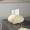 Simple Ceramic Tissue Box Desktop Decoration Creative Tissue Storage Box Modern Napkin Tissue Holder Home Decoration Accessories