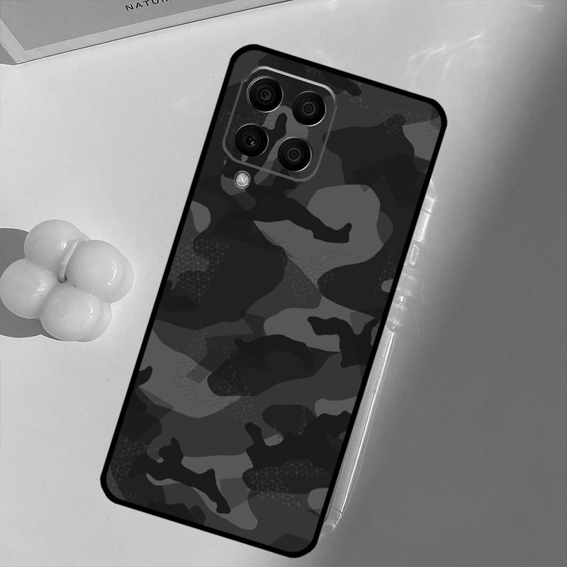 Камуфляж Midnight Camo для Samsung Galaxy M33 M13 M14 M12 M32 M52 M31 M55 M15 M11 M21 M35 M53 M34 M54 M06 M16 Чехол