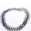 Vintage Hippy Stretch Tattoo Choker Necklace Bracelet Elastic Chocker Henna