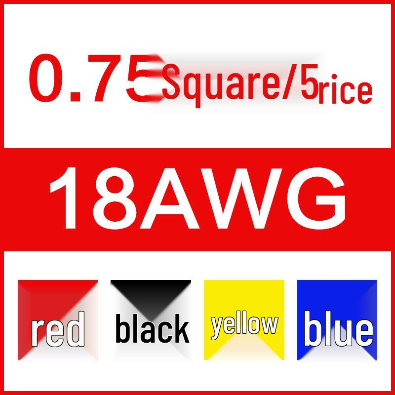 High-Temp Ultra-Soft Silicone Wire for Model Aircraft - 16 To 4 AWG