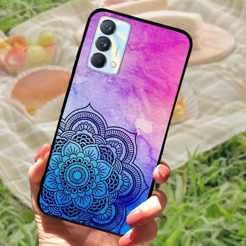 Für Realme GT Master Edition Hülle Marmor bemaltes Cover Weiches Silikon Stoßfeste Handyhülle Für Realme GT Master Hülle Bumper