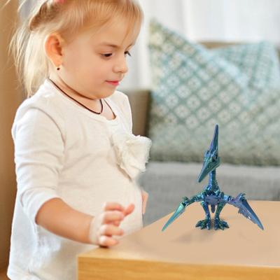 Yousheng 3D-gedrucktes Pterosaurier-Dino-Skelett mit beweglichen Gelenken Dinosaurier-Fidget-Toy zum Stressabbau Heim-Büro-Dekor Schreibtischspielzeug für Führungskräfte