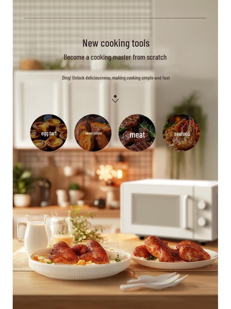 20L-30L European/British Standard Mechanical Turntable Microwave Oven for Home