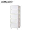HOMBOXX 5-Tier Rolling Storage Rack
