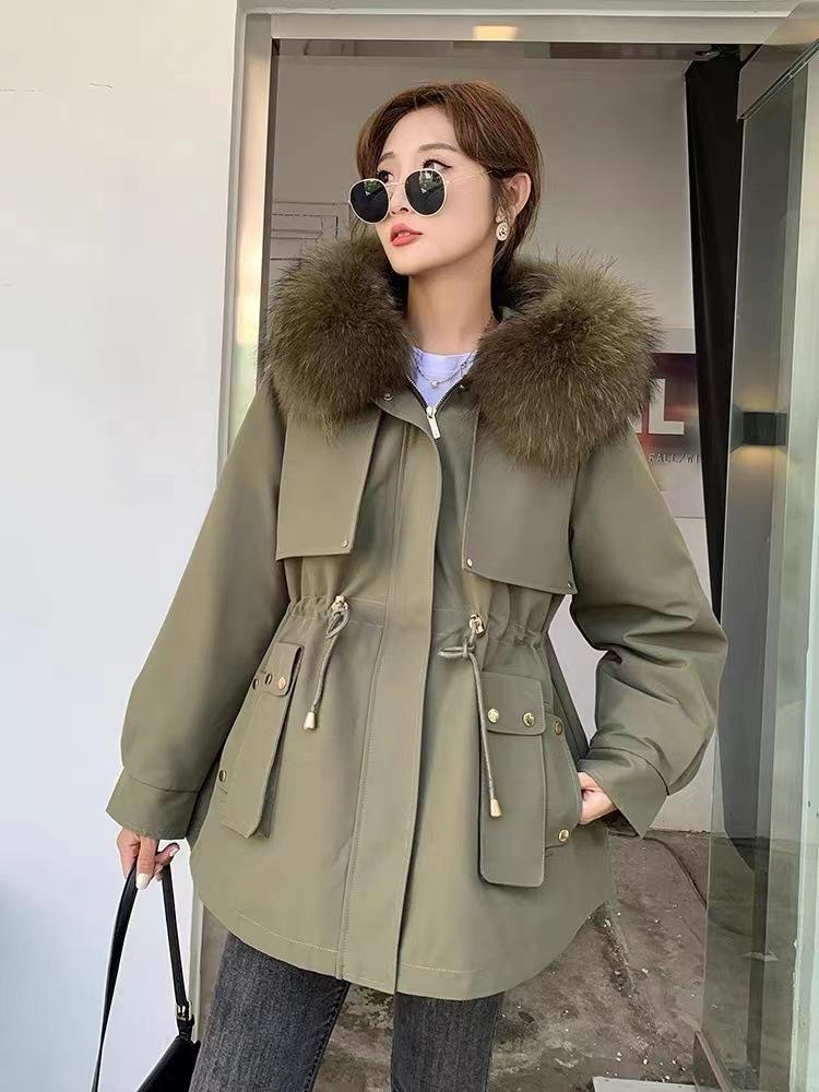 Women Korean Winter Parkas Jacket Loose Hooded Thick Warm Casual Cotton Padded Coat Female Overcoat Casual Lady Tops