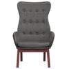 Relax Chair Dark Grey Fabric