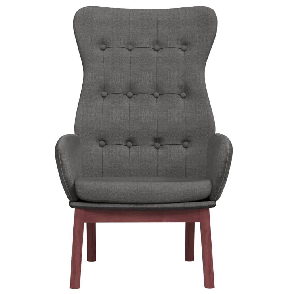 Relax Chair Dark Grey Fabric