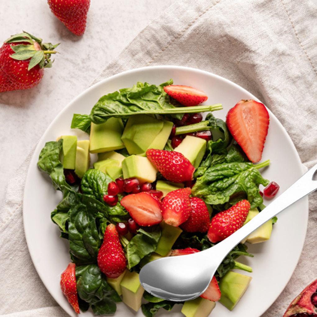 Coffee Spoon Steel Face Shaped Multi-functional Decorative Fruit Fork Smooth Eating Tool Cutlery Set Stirring Scoop Shop Hotel