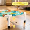 Foldable Pet Bed: Summer Cooling, Off-Ground, Moisture-Proof, Washable & Breathable for Cats and Dogs