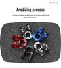 EVOSID Manubrio Riser in Alluminio Leggero Calibro 31.8 per Mountain Bike Modifica Off-Road