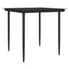 Vidaxl 5-Cz. Gartenmöbel-Set mit Kissen, Polyrattan und Stahl