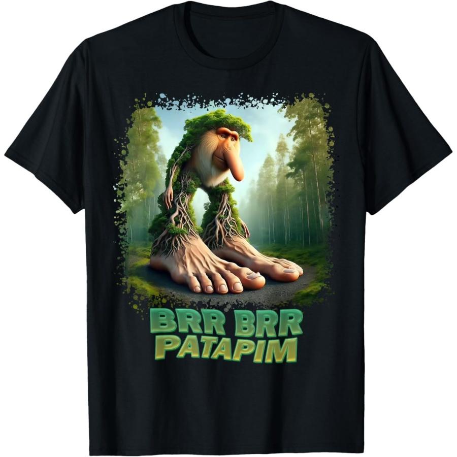 Брр Брр Патапим Итальянский Маразм Мем Футболка(1) XXXXXL чёрный