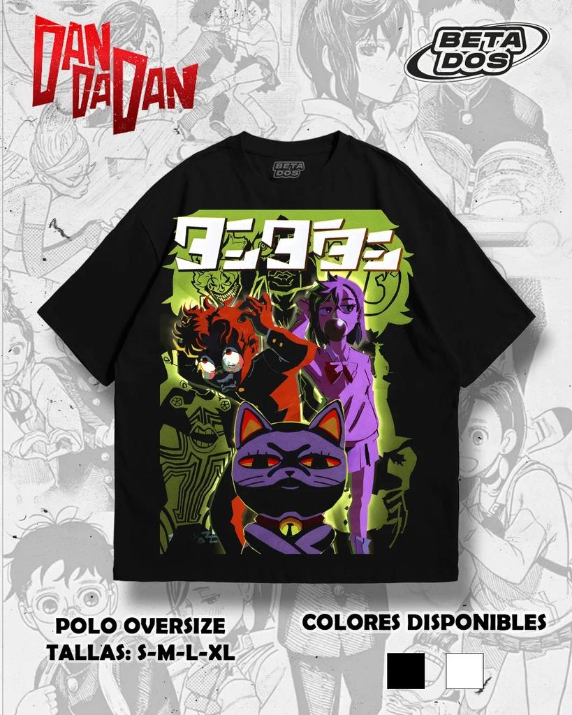 Y2k Anime Manga DanDaDan Tričko Muži Ženy Oversized Tričko Japonská Kreslená High Street Tričko Ležérní Vysoce kvalitní Trička