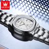 Classic Fashion Quartz Man Watch Luxury Simple Stainless Steel Band Waterproof Casual Date Watches for Mens
