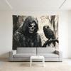 Vintage Style Tapestry, Retro Wall Hanging For Living Room, Bedroom & Office, Ideal Creative Gift For Home & Party Decor
