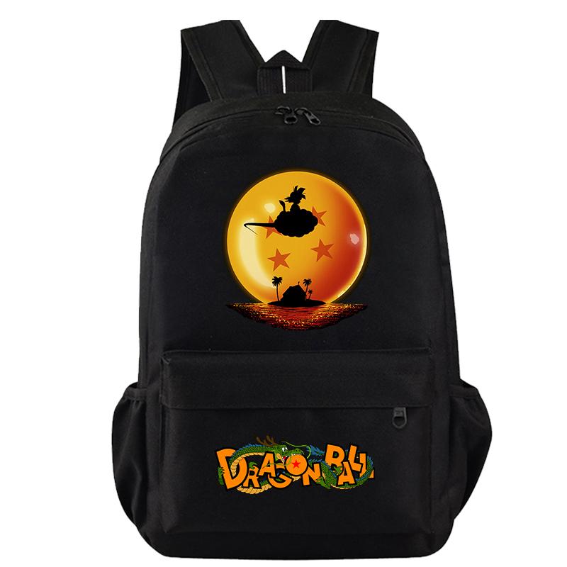 Anime Dragon Ball Cute Cartoon Backpack Document Bag for Girl Boy Teenager Best Gifts Schoolbag Men Women Leisure Travel Unisex Bagpack Rucksack