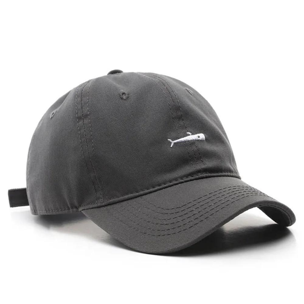 Men Cap Fish Embroidery Japanese Style Harajuku Baseball Caps Snapback Dad Caps Women Fitted Hat Beige