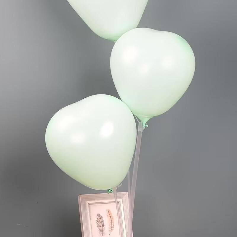 Cross Love Heart Balloons: 6-inch, 10-inch, 12-inch Heart-Shaped Balloons for Weddings and Birthdays