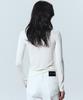 Nigaennikol [Essential] Minimal Round Sleeve Top_Ivory