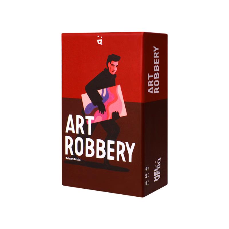 Art Heist: Robbery Game - 2-5 Players, English Edition, Adult Card Party Game