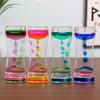 Dynamic Xiaomei Waist Slimming Dual-color Liquid Oil Leak Sand Timer Relaxation Daydream Creative Gift Display Item