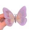 3D Embroidered Butterfly Hair Clip: Sweet Ancient Style for Girls with Gradient Wings