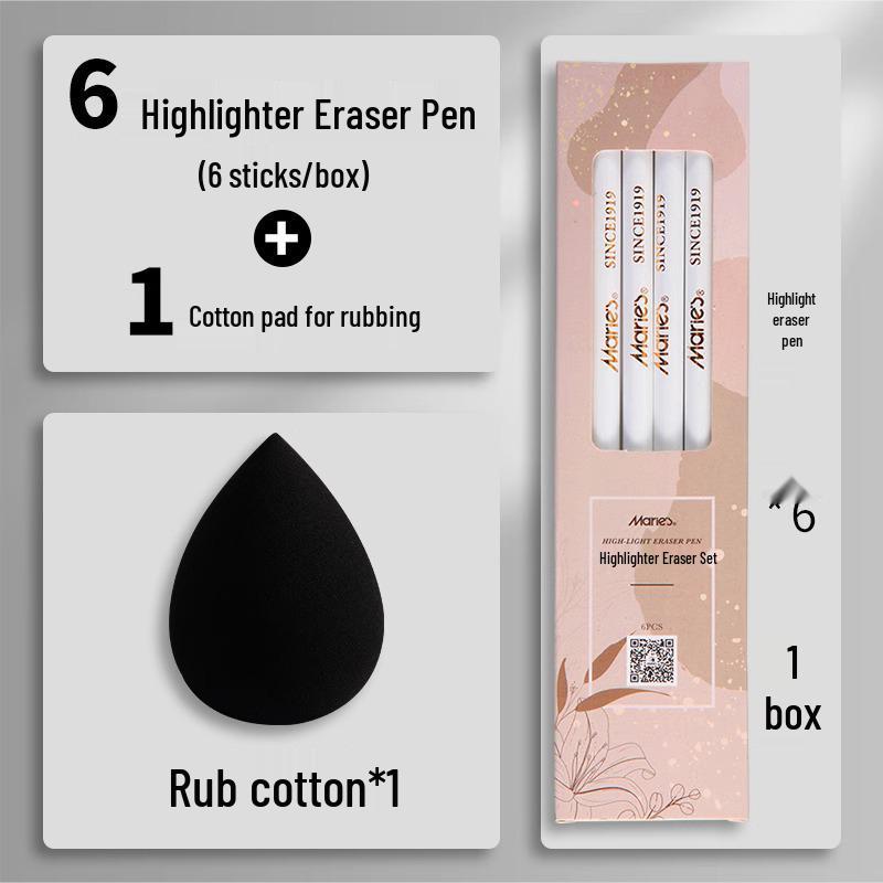Mali Sketching Highlighter & Eraser Pen for Art Students