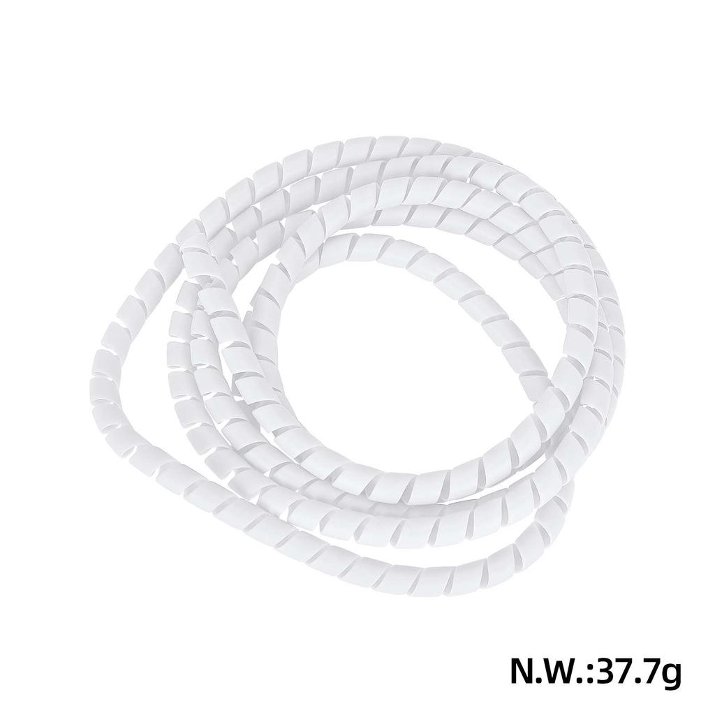 8mmx2m Spiral Cable Wrap Winding Wire Manager Electric Scooter Brake Cable Organizer PP Wire Protective Sleeve Cover