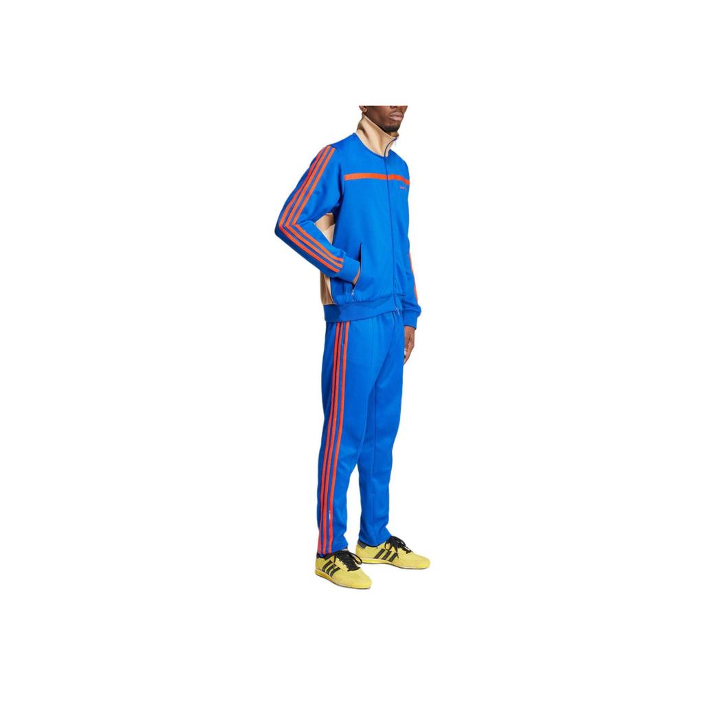 adidas X Wales Bonner New Knit Track Jacket Blue Men Outerwear IW1179