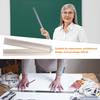 uxcell 30cm Folding Straight Ruler, Metric Aluminum Alloy Protractor, Foldable Angle Ruler, Geometry Measuring Tool for Architects, Artists, and Offic
