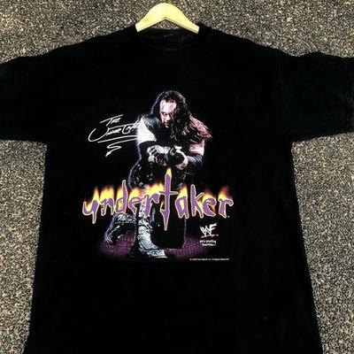 The Undertaker Vintage 1998 Wrestling T-Shirt Size S-4XL REPRINT New Unisex T-Shirt