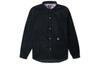 Shirts Men's Black Lapel Moderate Workwear 10024006-A01