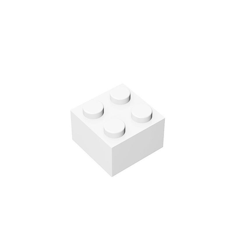 Non-Toxic 10Pcs 3003 2X2 High 4-Hole Building Block Moc Color Loose Parts Compatible With Brick Diy Children'S Toy Assembly