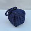Weighted Door Stopper Heavy Sand Filled Door Stop with Handle Home Office Indoor Decorative Handmade Cotton Rope Ball Floor Doorstop
