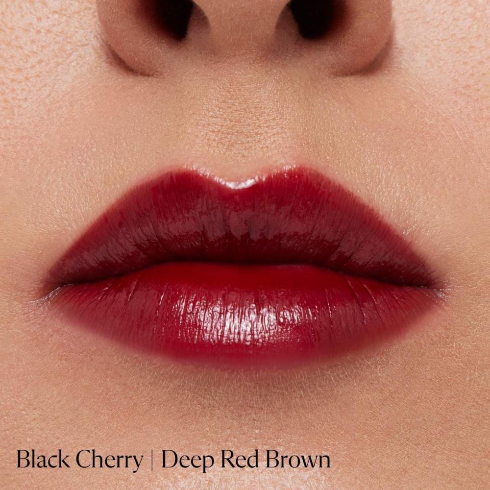 Kulfi Lassi Lips Staining Long Lasting Moisturizing Lip Oil 0.14 Oz Black Cherry Deep Red Brown