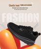 Women's Autumn Flyknit Thick Sole Casual Running Shoes - Breathable Mesh, Large Size, Comfortable Sport Sneakers for Mom
