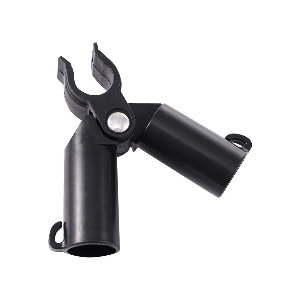 5 Pcs A-type Grip Clip Plant Support Rod Fixed Socket Adjustable Gardening Pillar Connector Clip Climbing Expandable Fence