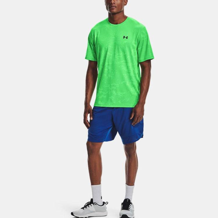 Under Armour Breathable Quick-Dry Casual Fitness Training Shorts Men shorts Blue 1366163-432