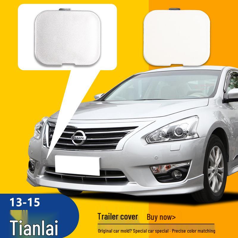 Nissan Teana 13-15 Front Bumper Tow Hook Cover Plate Accessory