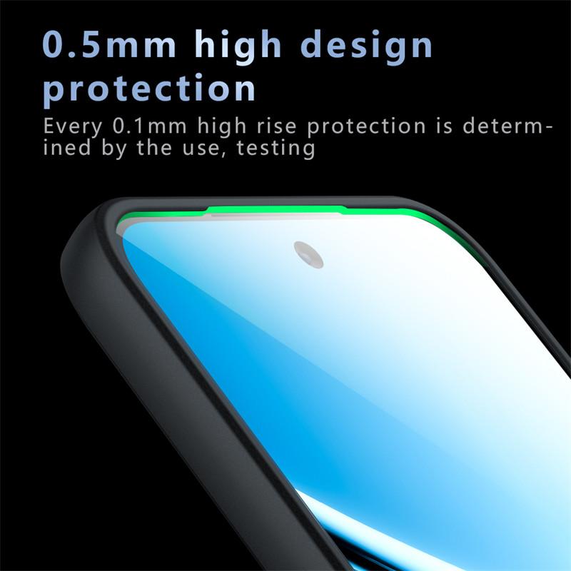 For Xiaomi Redmi 15 Case Xiaomi Redmi 15 Cover Bumper Luxury Matte PC + TPU Shockproof Silicone Protective Cover Xiaomi Redmi 15