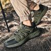 Fashion New Men Sneakers Anti-Skid Wear Resistant Hiking Shoe Breathable Outdoor Casual Travel Shoes Sneaker Comfortable Male Shoes