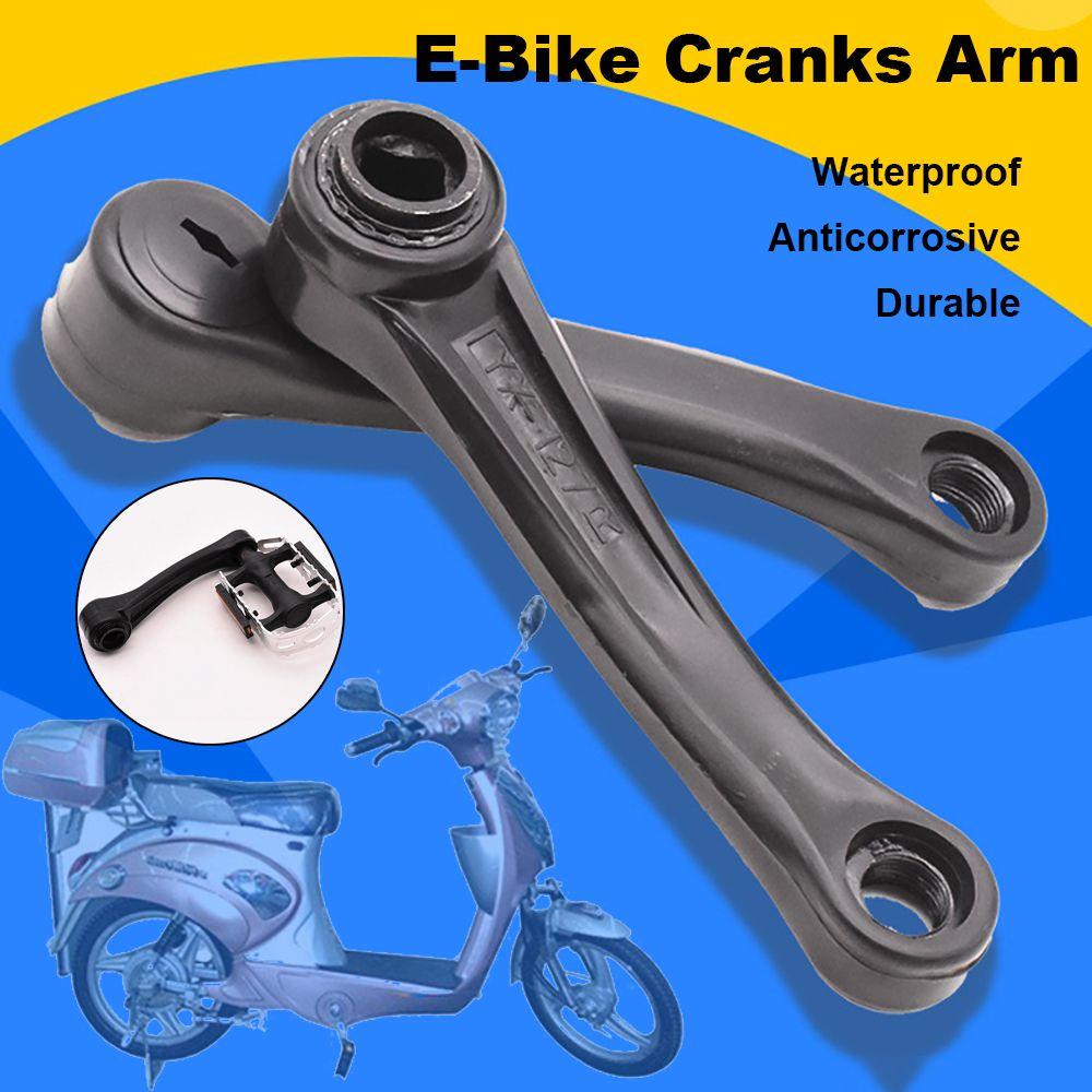 

Accessories Waterproof E-Bike Cranks Arm Electric Bicycle Crankset Motorbike Scooter Pedals Bracket
