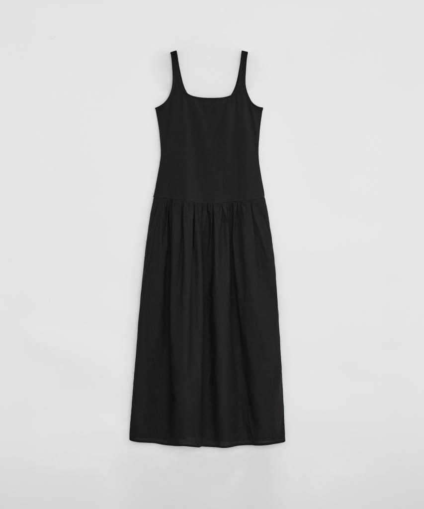 Loutaideu Jersey Maxi Dress [Black]