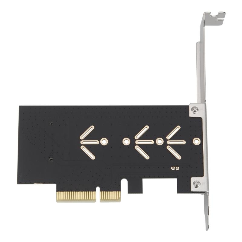 NVMe M Key PCIe Converter Card For Drive Installation Easy Tool Less and Heat Dissipation Compatibles Multiple Systems