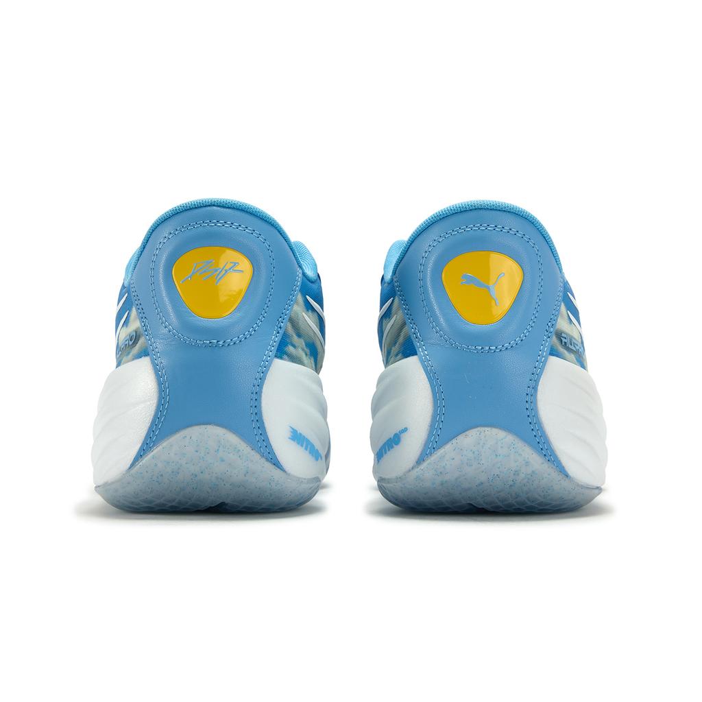 Dennis Schröder x Puma All-Pro Nitro Clouds Unisex-Sneaker Blau Team-Hellblau Weiß 311358-01