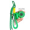 Detachable Barbell Plates Keychain Water Cups D-shaped Buckle Simulation Barbell Keyring Creative Dopamine