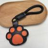 2025 Cute Kitten Paw Keychain: Leather Pendant Backpack Charm & Gift