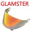 Visor pro helmu GLAMSTER pro helmu SHOEI GLAMSTER Štít na helmu Motocyklový štít Čočky Sklo proti větru PC hledí s UV ochranou Čočky Příslušenství pro helmy