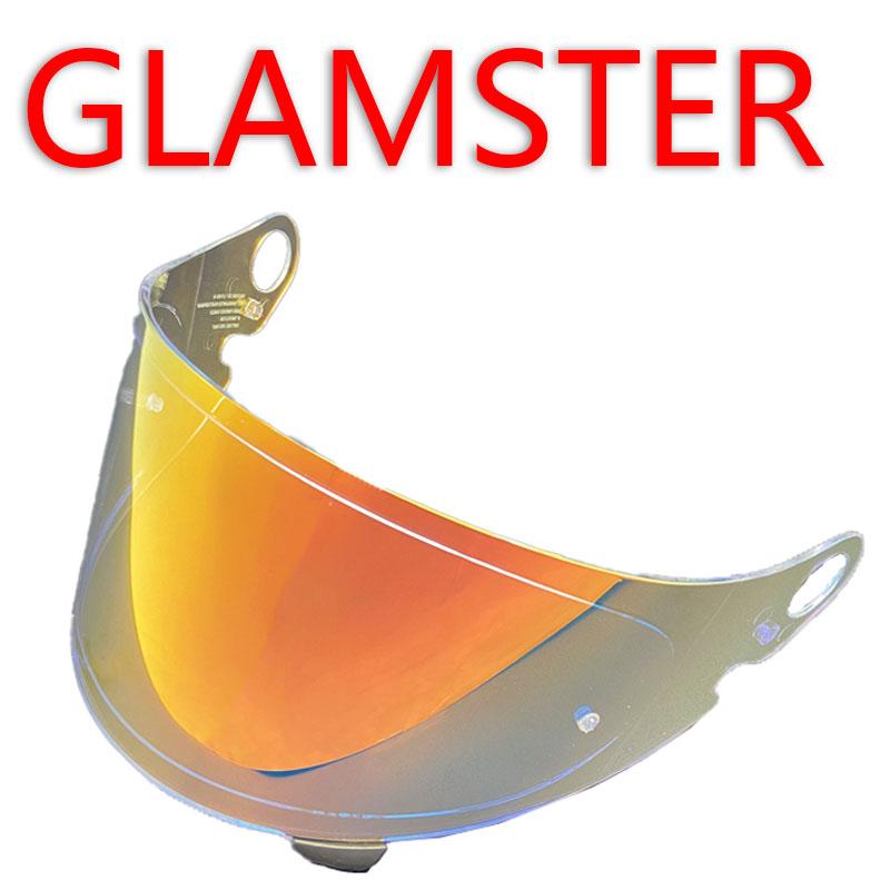 Visor pro helmu GLAMSTER pro helmu SHOEI GLAMSTER Štít na helmu Motocyklový štít Čočky Sklo proti větru PC hledí s UV ochranou Čočky Příslušenství pro helmy