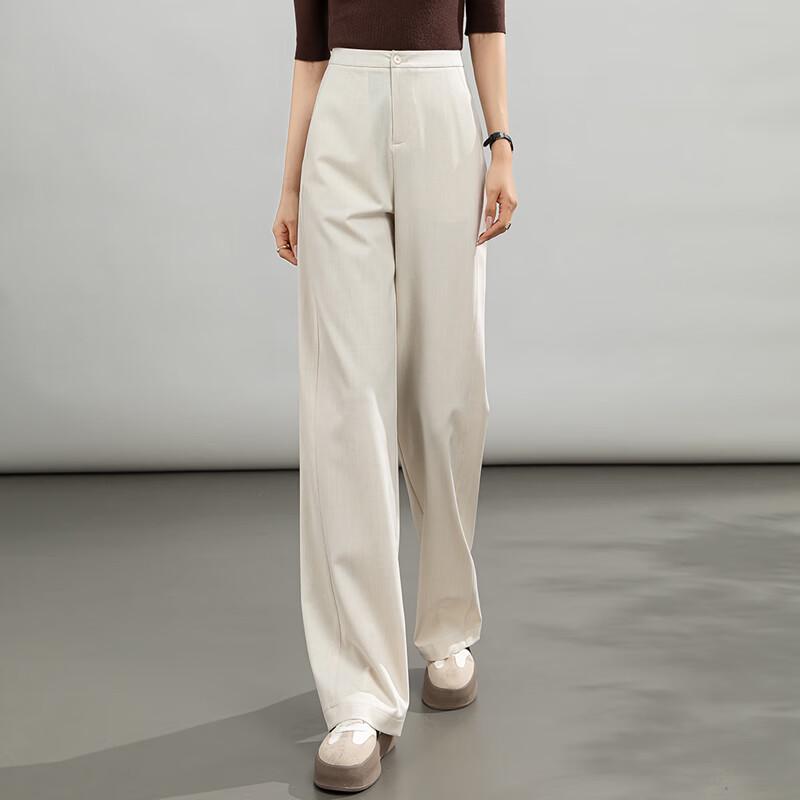 Women's High-Waist Wide-Leg Casual Suit Pants